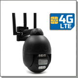 Уличная беспроводная поворотная 2х4Mp / 4G-LTE камера наблюдения CamHi Pro DL26G-4.0-4G