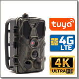 Уличная 4К/4G фотоловушка Филин HC-812 Pro-TUYA с SIM картой