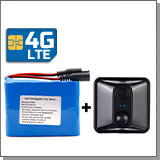 Миниатюрная 4G камера JMC-GH82-4G с аккумулятором 9800 + переходник