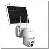Уличная поворотная 4G IP-камера с солнечной батареей Link Solar QSD05G-4G с датчиком движения 