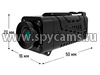 JMC-GH22-TUYA - миниатюрная беспроводная TUYA Wi-Fi автономная IP камера видеонаблюдения - размеры